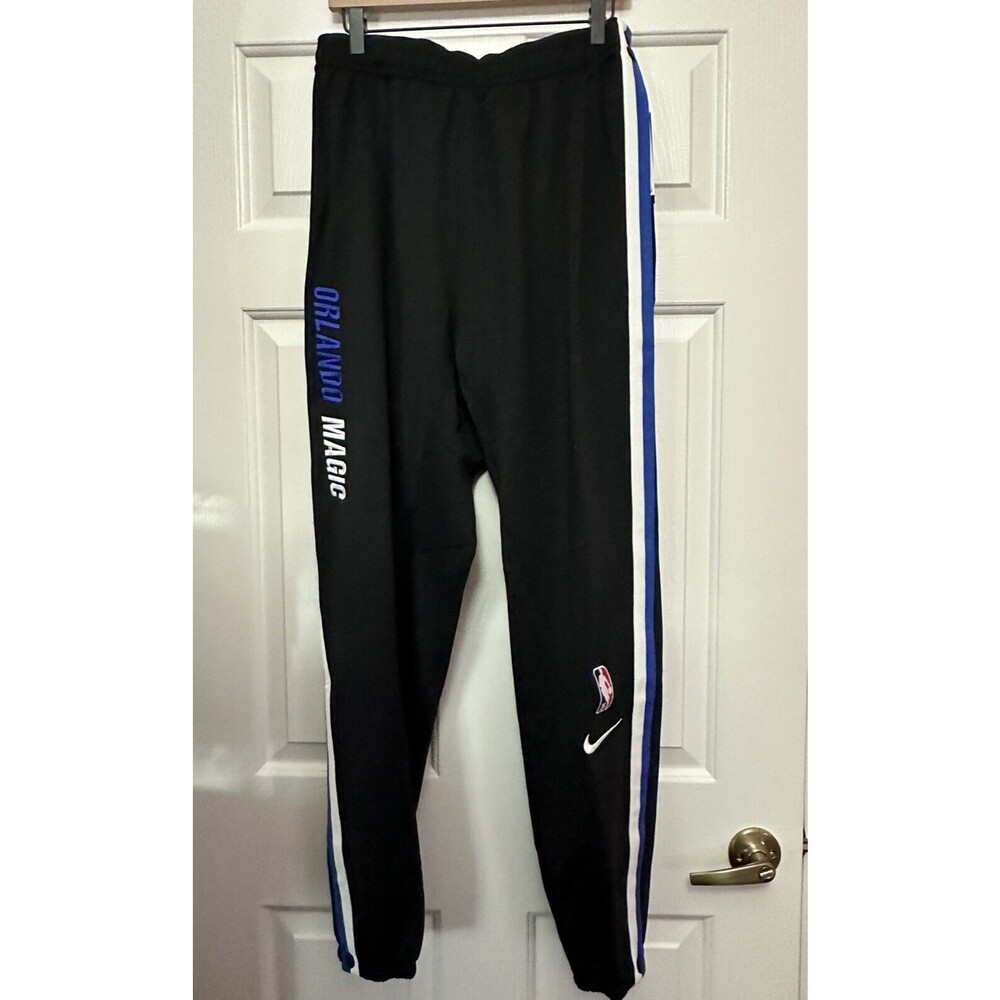 Size L Tall Nike Orlando Magic Black Tearaway Dri Fit Cuffed Pants DA8087-010